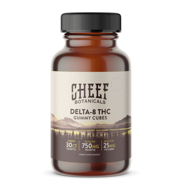 Gummy Cube Delta 8 750 mg Mixed Flavor 1 Pack